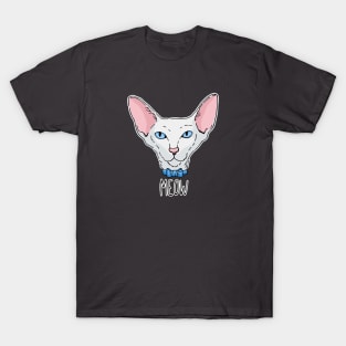 Oriental cat portrait T-Shirt